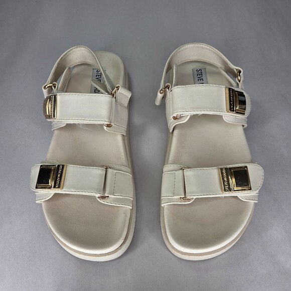 Steve Madden Women's Marnie Slingback Sandal Bone Cream - Picture 3 of 7